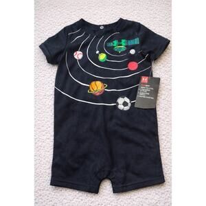 Baby Boy Under Armour Romper Size 3/6m NWT